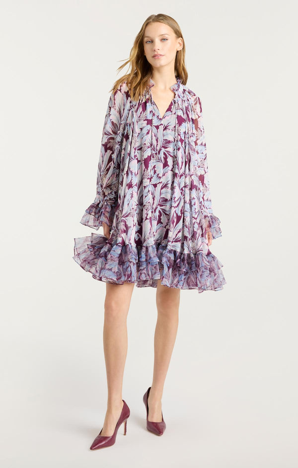 Sept Cinq Multi Tulip Clairette Dress Dress