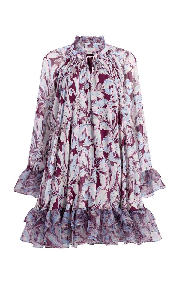 sept cinq Multi Tulip Clairette Dress Dress