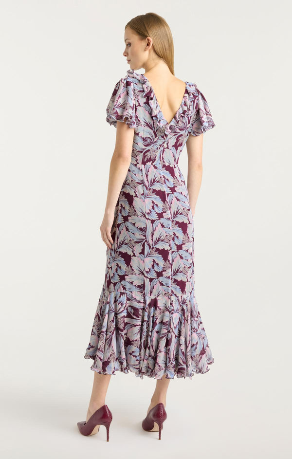 Sept Cinq Multi Tulip Clio Dress Dress