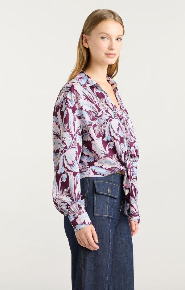 Sept Cinq Multi Tulip Marianna Top Woven Tops