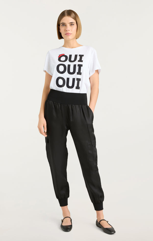 Sept Cinq Oui Oui Oui Shrunken Tee Tees