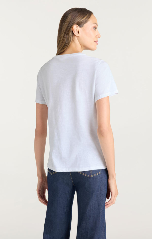 Sept Cinq Paris New York Tee Knit Top
