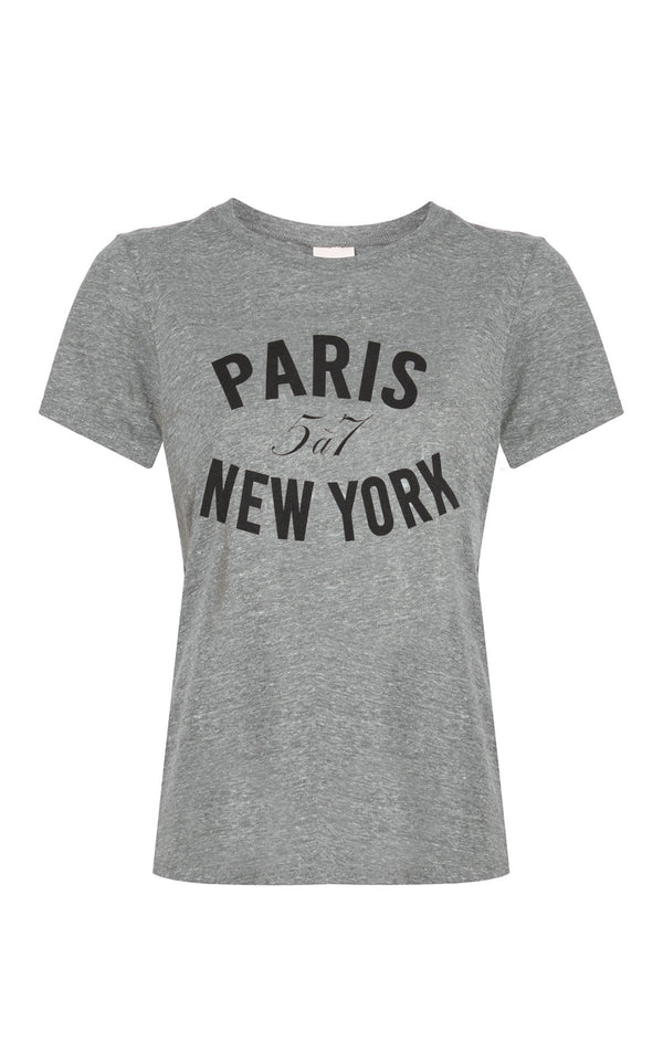 sept cinq Paris New York Tee Tees