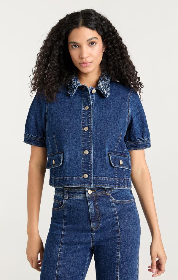 Sept Cinq Petal Ethel Jean Jacket Jacket