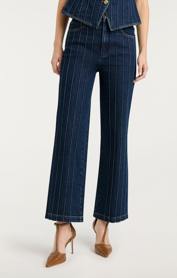 Sept Cinq Pintuck Camen Jeans Pants