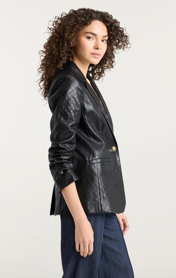 Sept Cinq Quilted Khloe Blazer
