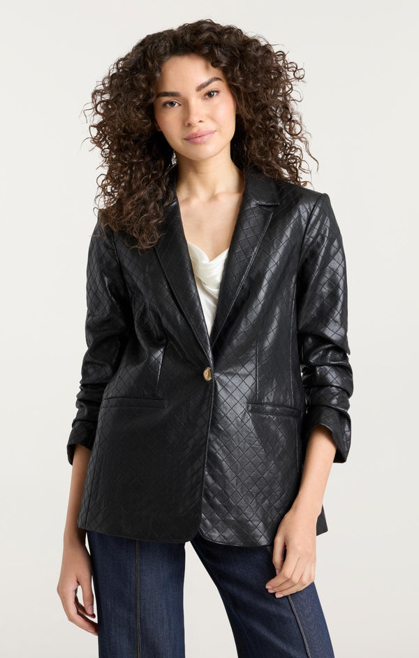 Sept Cinq Quilted Khloe Blazer