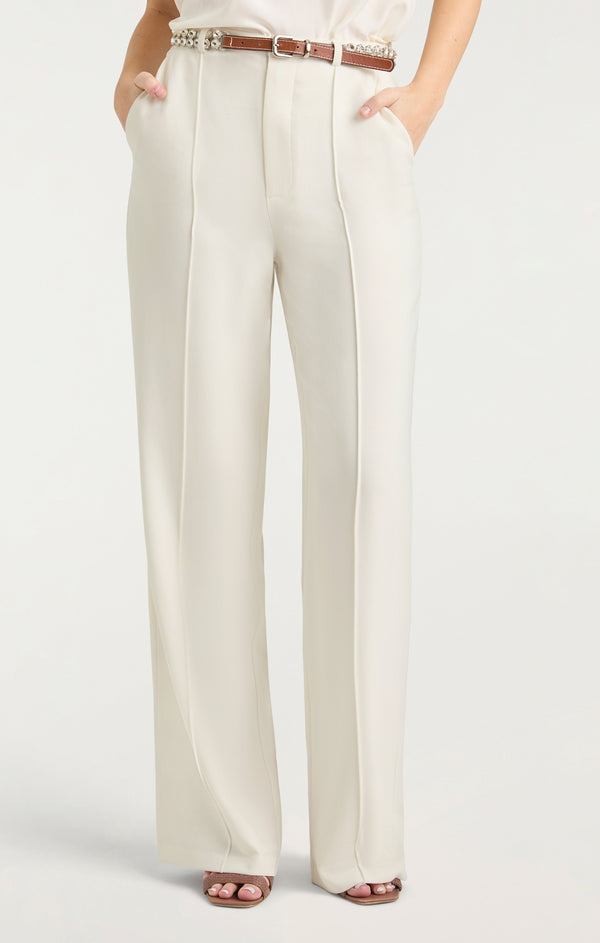 Sept Cinq Rhinestone Belt Ester Pant Pants