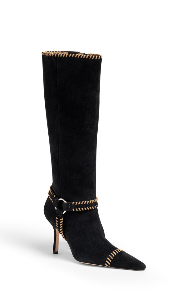 Sept Cinq Sandra Whipstitch High Heel Boot Boot