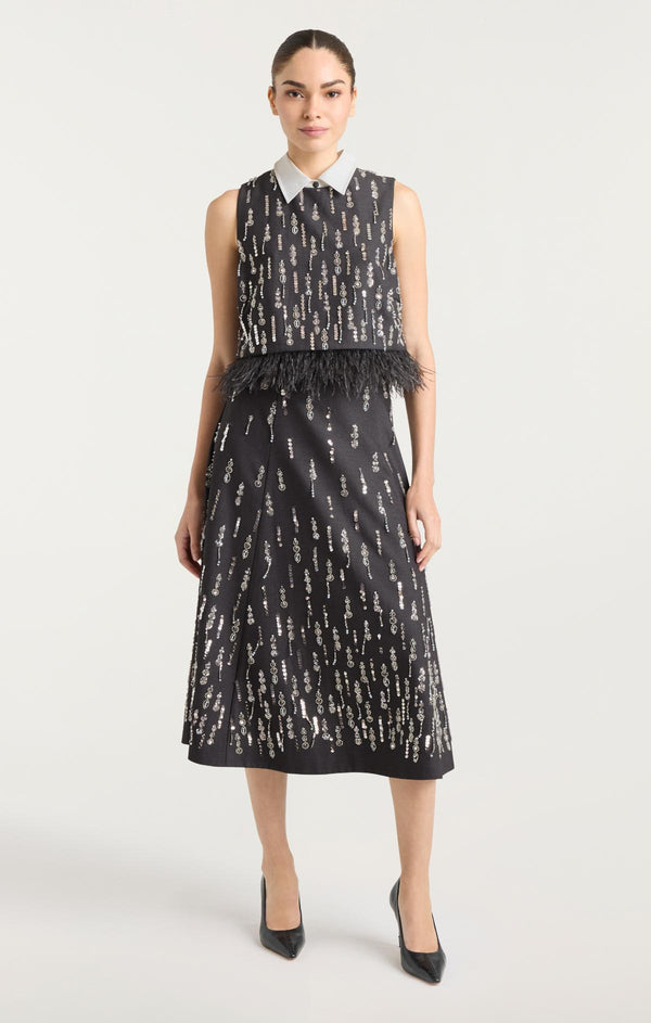 Sept Cinq Selene Top Woven Tops