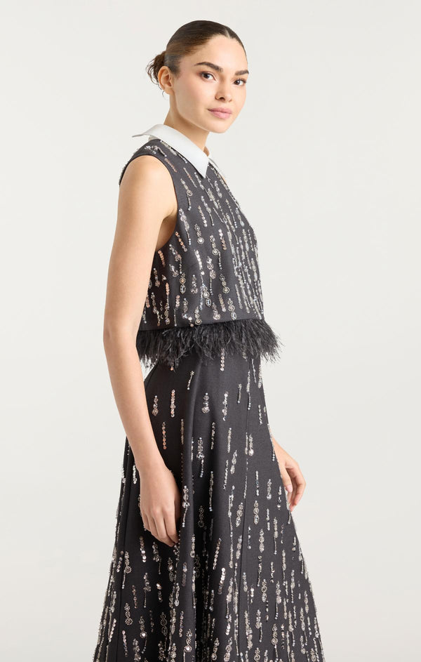 Sept Cinq Selene Top Woven Tops