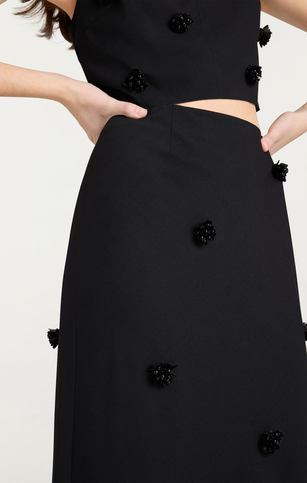 Sept Cinq Sequin Dot Abbie Skirt Skirts