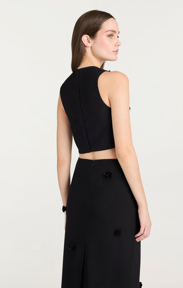 Sept Cinq Sequin Dot Abbie Top Tops