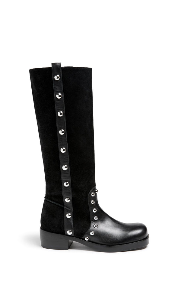 sept cinq Shira Metal Stud Tall Boot Boot