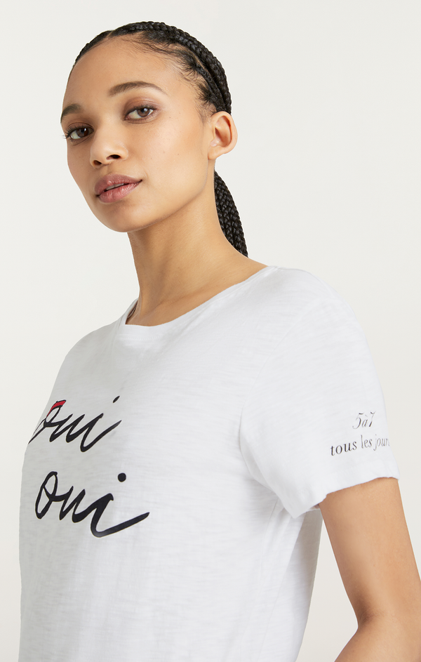 Sept Cinq Shrunken Oui Oui Tee Tees