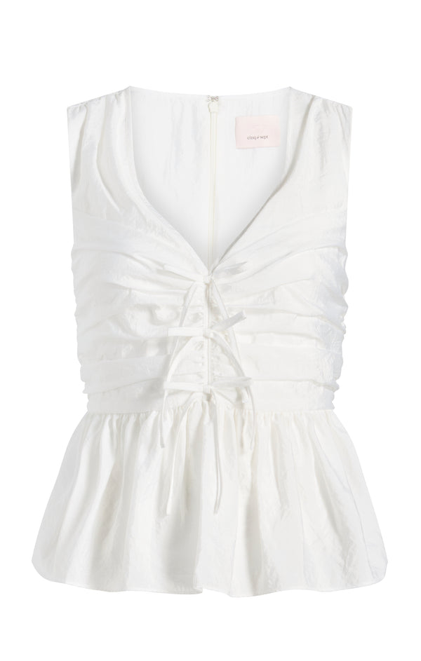 sept cinq Sina Top Woven Tops