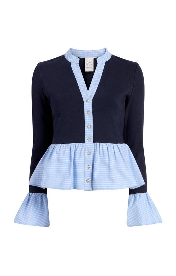 sept cinq Skai Top Knit Top