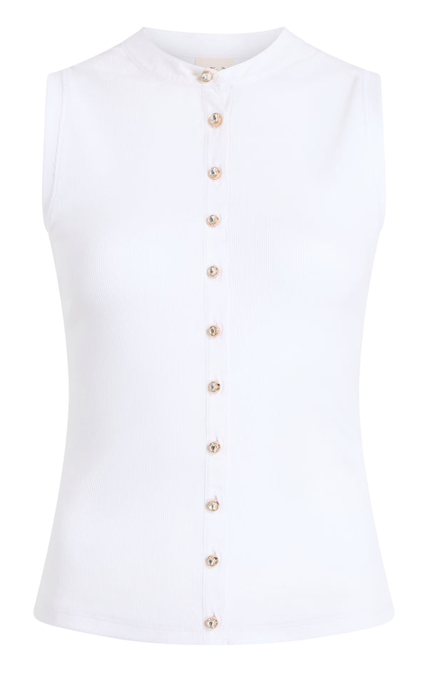 sept cinq Sleeveless Beverly Top Knit Top