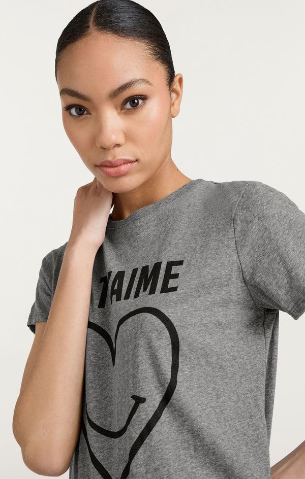 Sept Cinq Smiling Heart Tee Tees