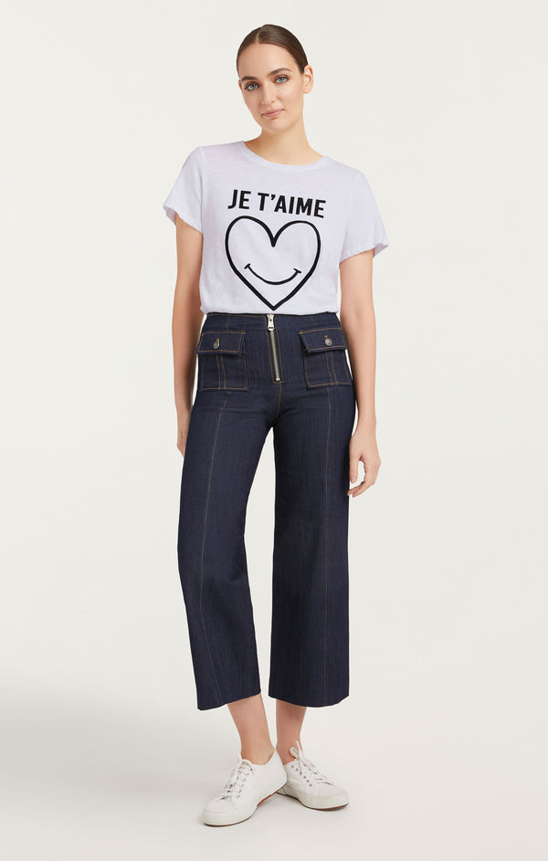 Sept Cinq Smiling Heart Tee Tees