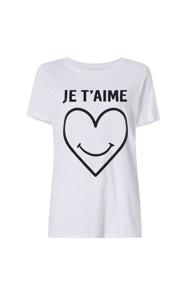Sept Cinq Smiling Heart Tee Tees