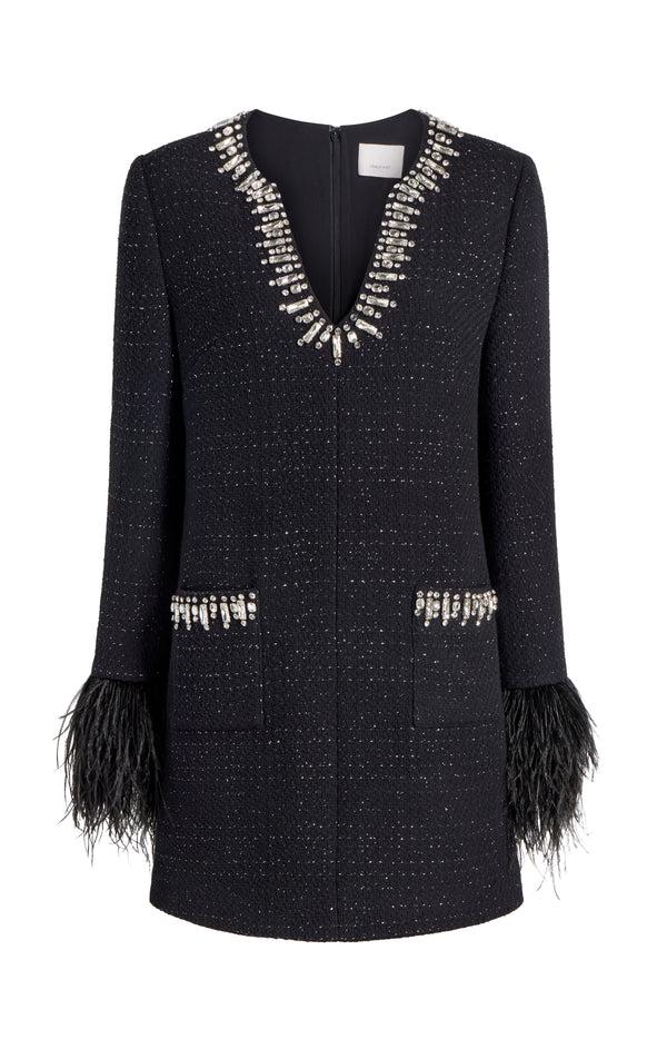 sept cinq Static Boucle Kas Dress Dresses