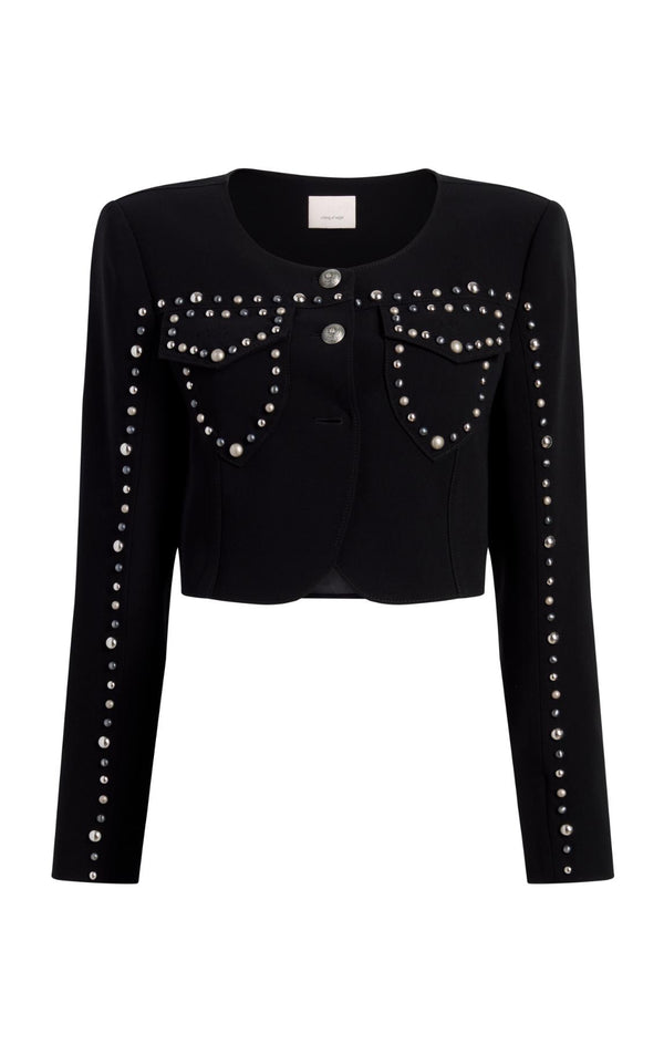 sept cinq Studded Olga Jacket Jacket
