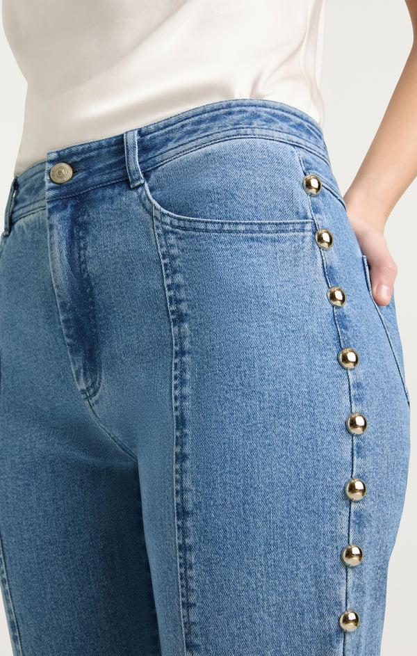 Sept Cinq Studded Shailene Jeans Pants