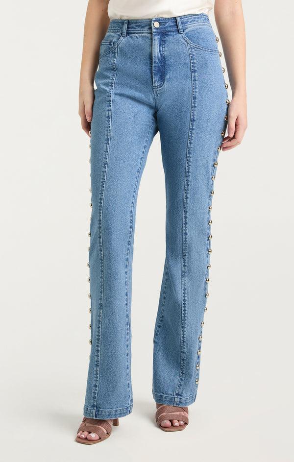Sept Cinq Studded Shailene Jeans Pants