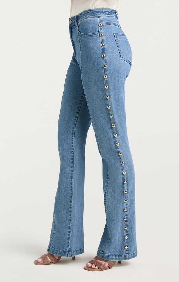 Sept Cinq Studded Shailene Jeans Pants