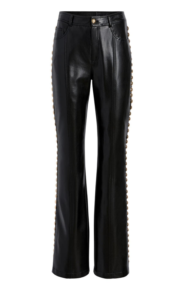 sept cinq Studded Shailene Pant Pants