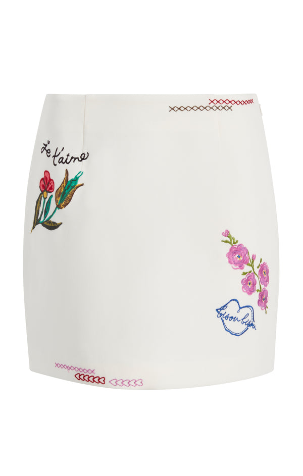 sept cinq Summer Love Doris Skirt Skirt