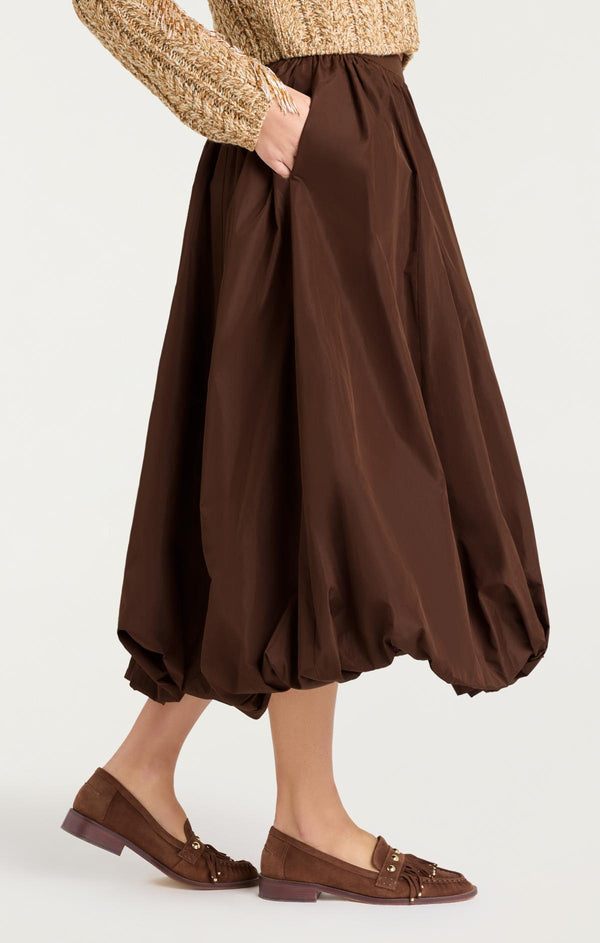 Sept Cinq Taffeta Cellah Skirt Skirt