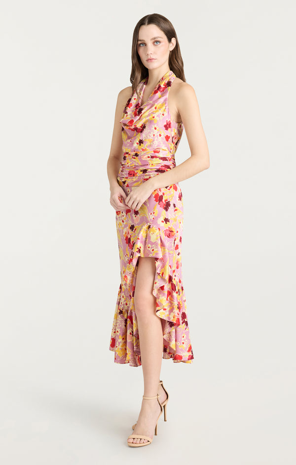 Sept Cinq Tossed Floral Olivia Dress Dresses
