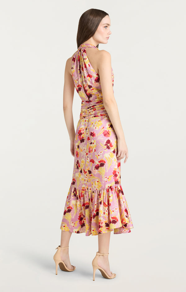 Sept Cinq Tossed Floral Olivia Dress Dresses
