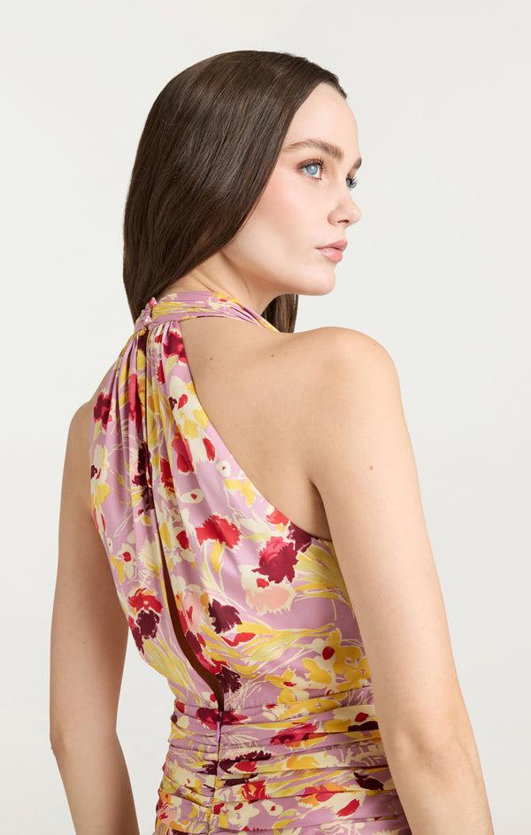 Sept Cinq Tossed Floral Olivia Dress Dresses