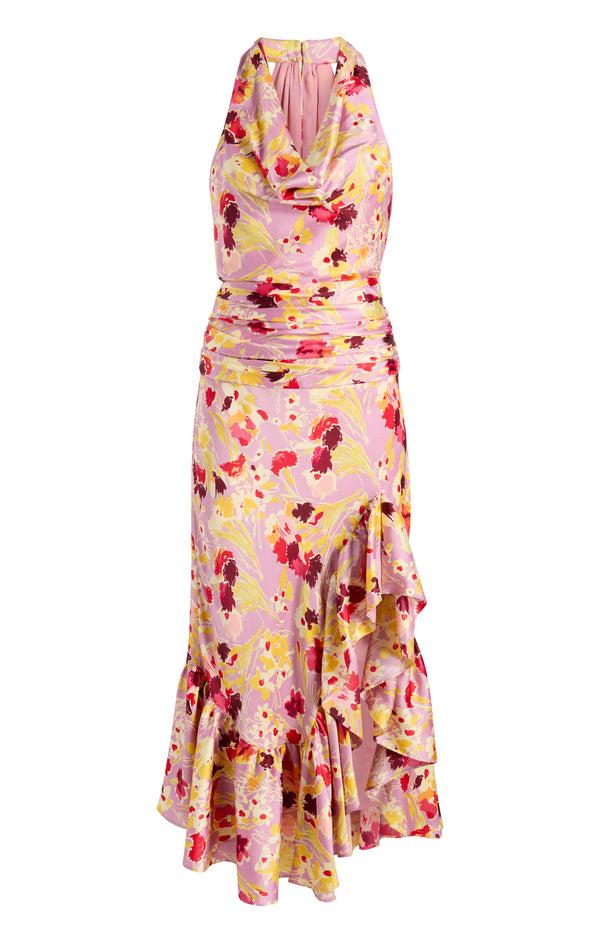 sept cinq Tossed Floral Olivia Dress Dresses
