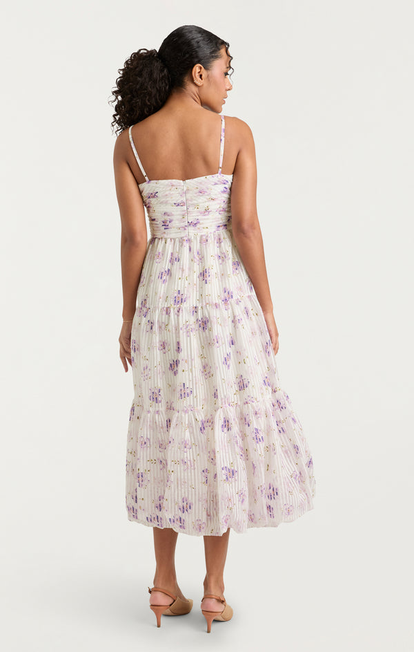 Sept Cinq Tossed Poppies Joie Dress Dress