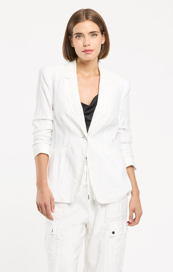 Sept Cinq Tumbled Woven Khloe Blazer Jackets
