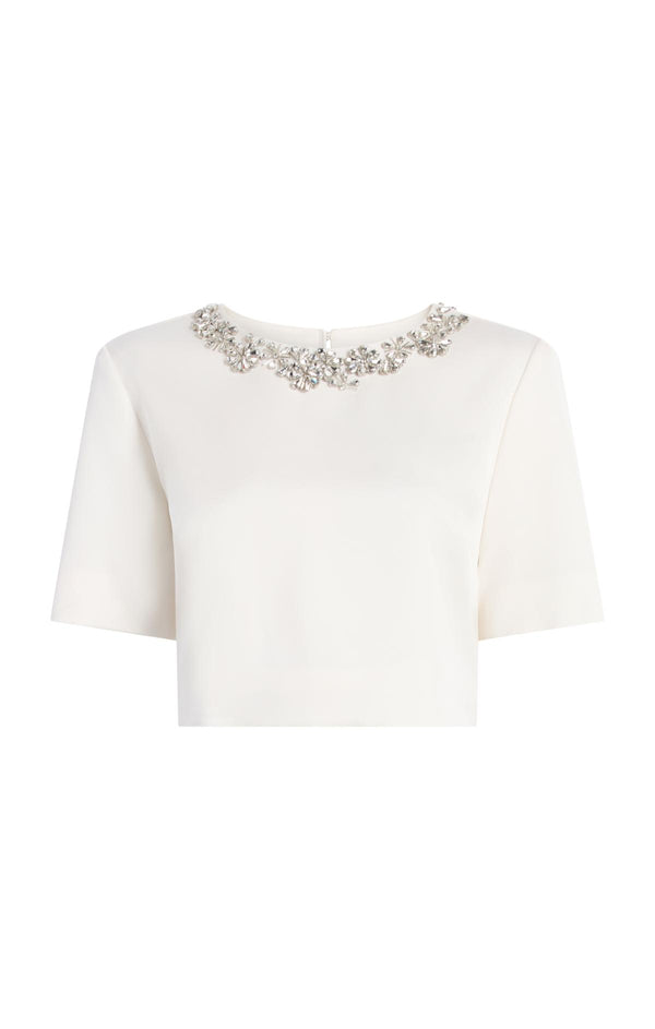 sept cinq Tumbling Flowers Adona Top Woven Tops