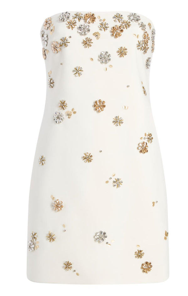 sept cinq Tumbling Flowers Samia Dress Dress