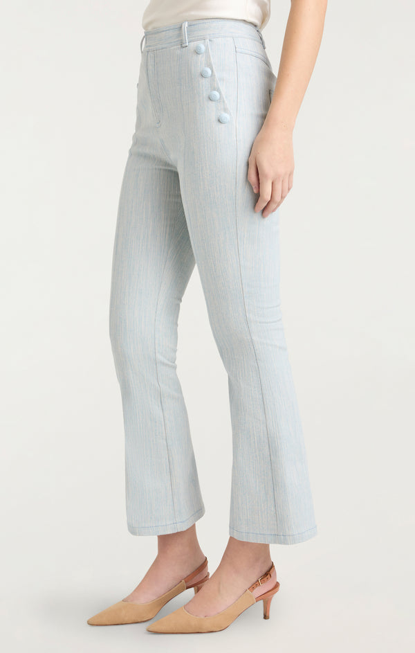 Sept Cinq Two Tone Melange Linda Jeans Pants