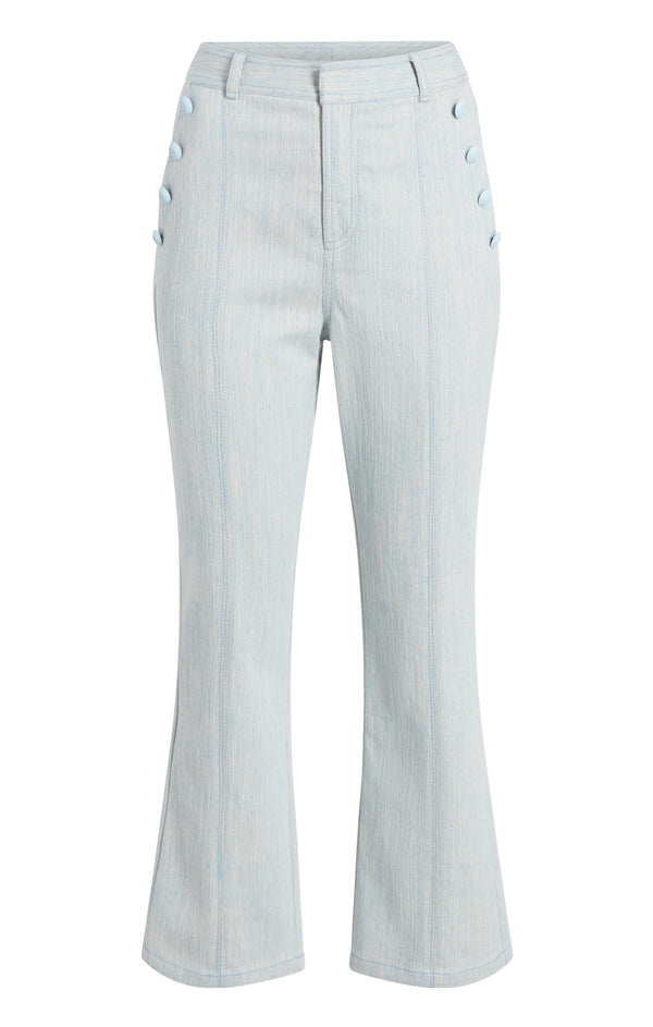 sept cinq Two Tone Melange Linda Jeans Pants