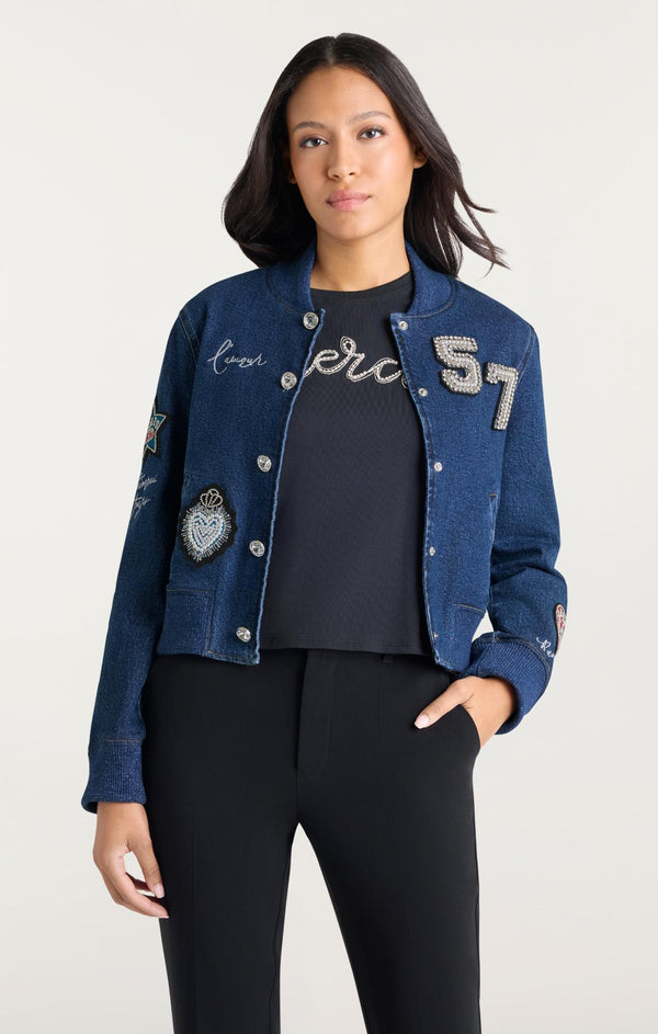 Sept Cinq Varsity Dominique Jean Jacket