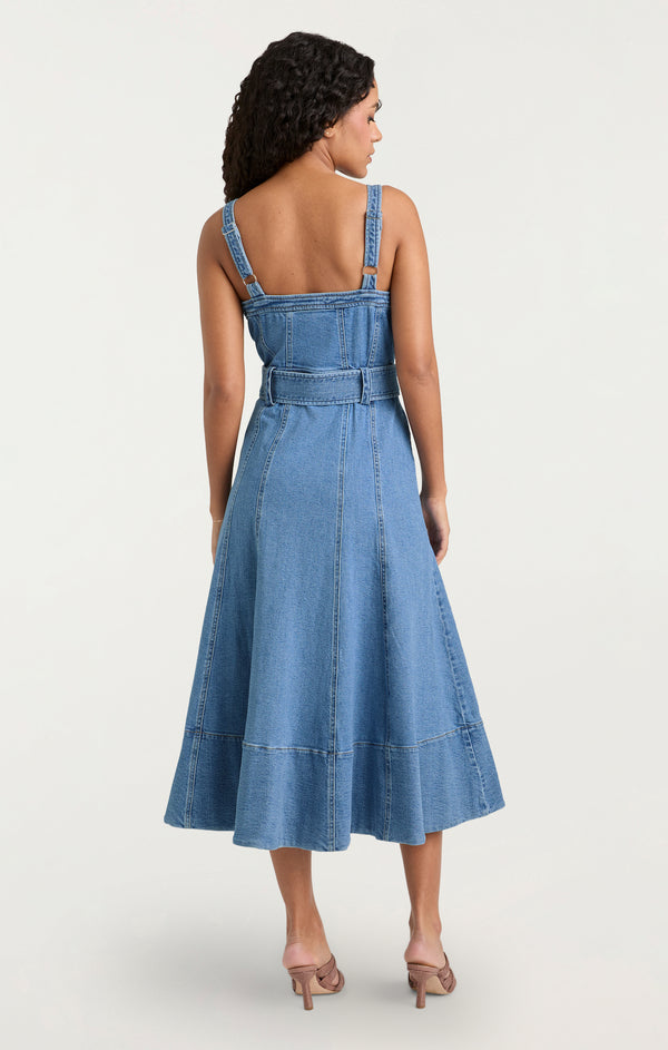 Sept Cinq Vega Jean Dress Dress