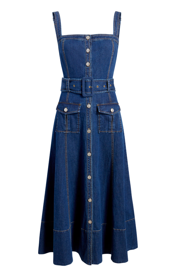 sept cinq Vega Jean Dress Dresses