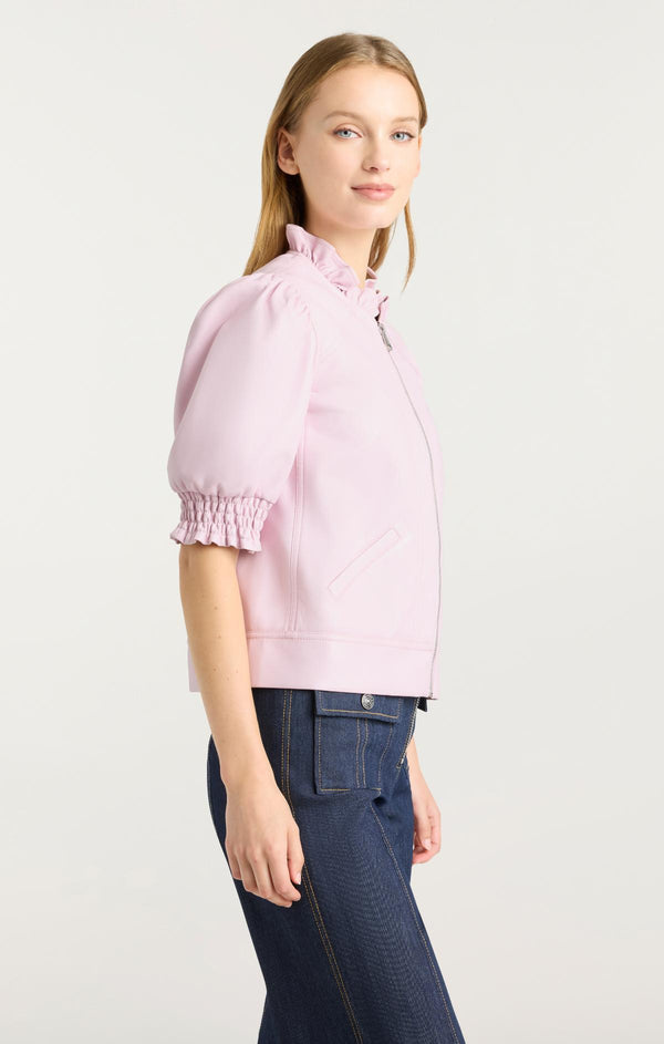 Sept Cinq Vegan Leather Anabella Jacket