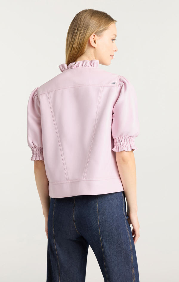 Sept Cinq Vegan Leather Anabella Jacket