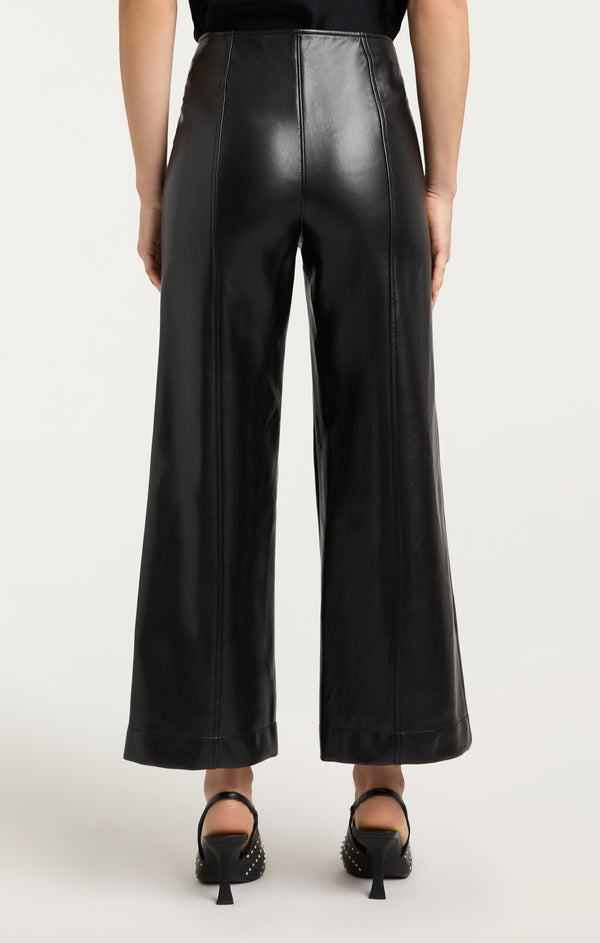Sept Cinq Vegan Leather Azure Pant Pants