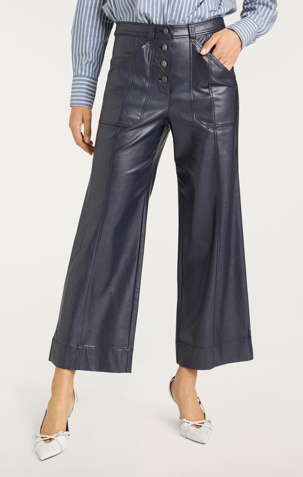 Sept Cinq Vegan Leather Benji Pant Pants